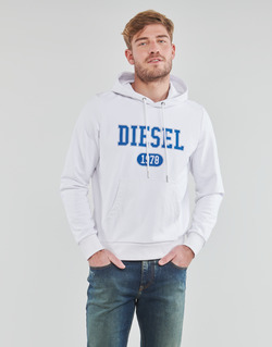 Textiel Heren Sweaters / Sweatshirts Diesel S-GINN-HOOD-K25 Wit