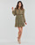 Textiel Dames Korte jurken Morgan ROSILA.F Geel / Multicolour