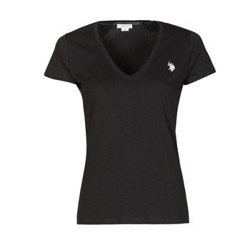 Textiel Dames T-shirts korte mouwen U.S Polo Assn. BELL 51520 EH03 Zwart
