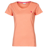 Textiel Dames T-shirts korte mouwen U.S Polo Assn. CRY 51520 EH03 Roze