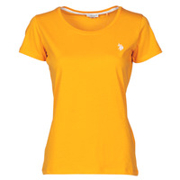 Textiel Dames T-shirts korte mouwen U.S Polo Assn. CRY 51520 EH03 Oranje