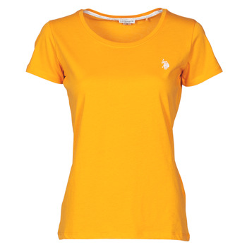 Textiel Dames T-shirts korte mouwen U.S Polo Assn. CRY 51520 EH03 Oranje