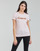 Textiel Dames T-shirts korte mouwen Guess SS CN ASTRELLE TEE Roze