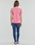 Textiel Dames T-shirts korte mouwen Replay W3318C Roze