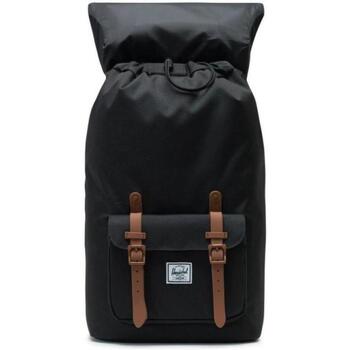 Herschel Little America Backpack - Black Saddle Brown Zwart