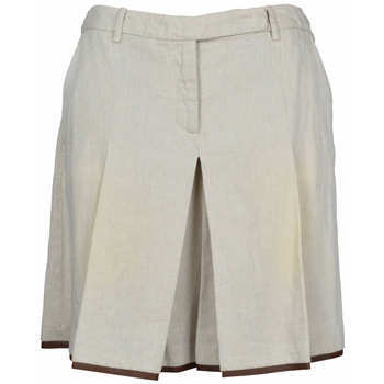 Textiel Dames Korte broeken / Bermuda's Prada  Beige