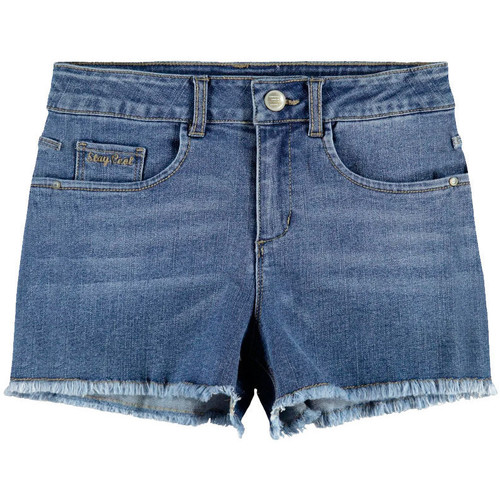 Textiel Meisjes Korte broeken / Bermuda's Name it  Blauw