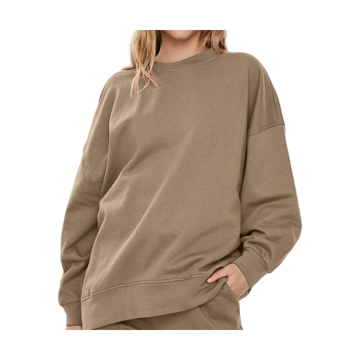 Textiel Dames Sweaters / Sweatshirts Vero Moda  Bruin