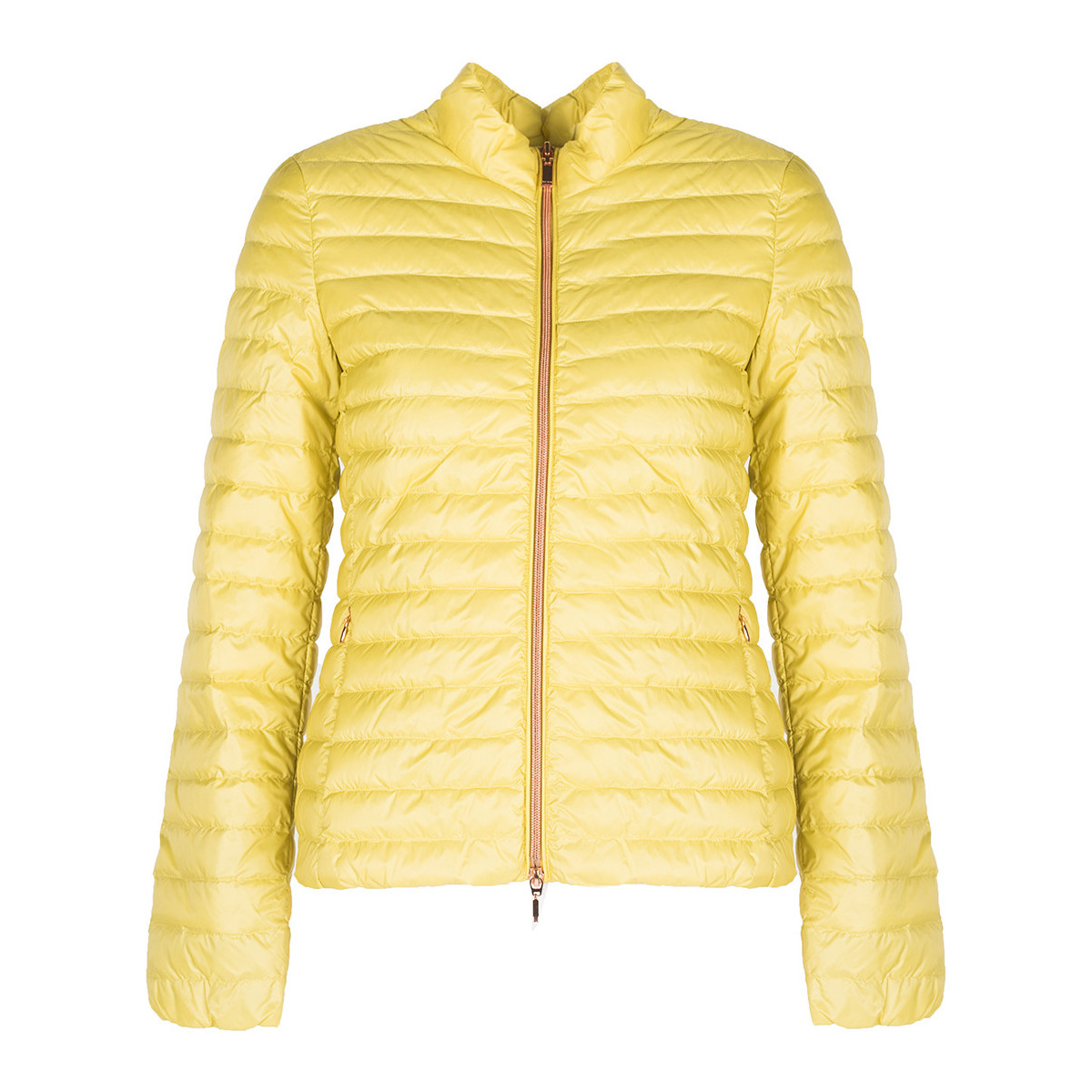 Textiel Dames Wind jackets Geox W9225BT2449 | W Jaysen Mid Geel