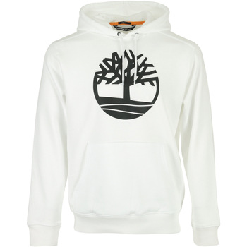 Textiel Heren Sweaters / Sweatshirts Timberland Core Tree Logo Hoodie Wit