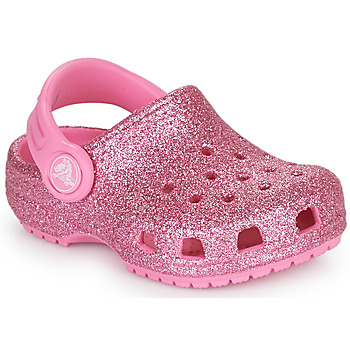 Schoenen Kinderen Klompen Crocs CLASSIC GLITTER CLOG T Roze