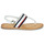 Schoenen Dames Sandalen / Open schoenen Tommy Hilfiger CORPORATE WEBBING FLAT SANDAL Marine / Rood / Wit