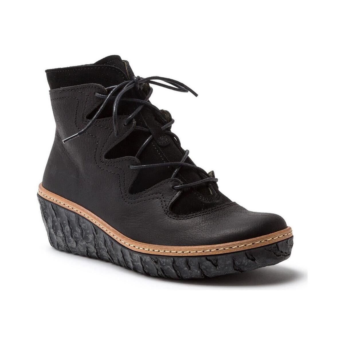 Schoenen Dames Low boots El Naturalista 251461101005 Zwart