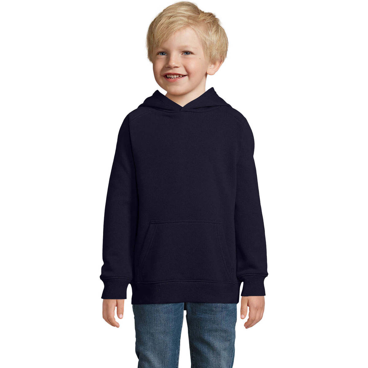 Textiel Kinderen Sweaters / Sweatshirts Sols STELLAR SUDADERA UNISEX Blauw