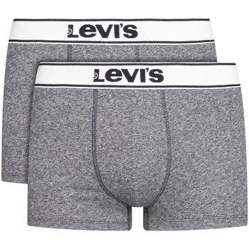 Ondergoed Heren Boxershorts Levi's Trunk 2 Pairs Briefs Grijs