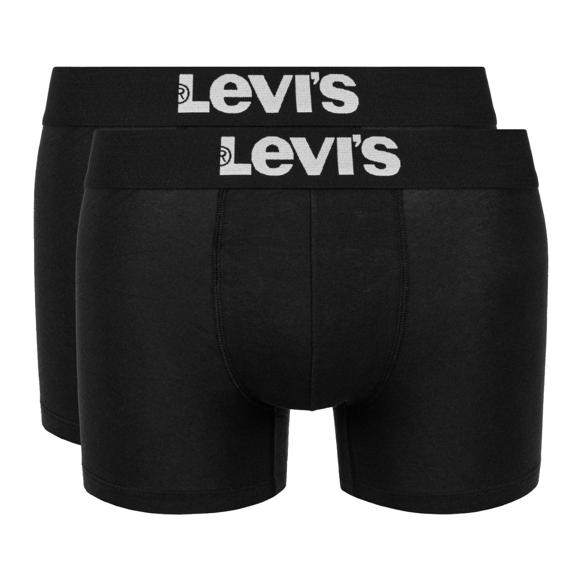 Ondergoed Heren Boxershorts Levi's Boxer 2 Pairs Briefs Zwart