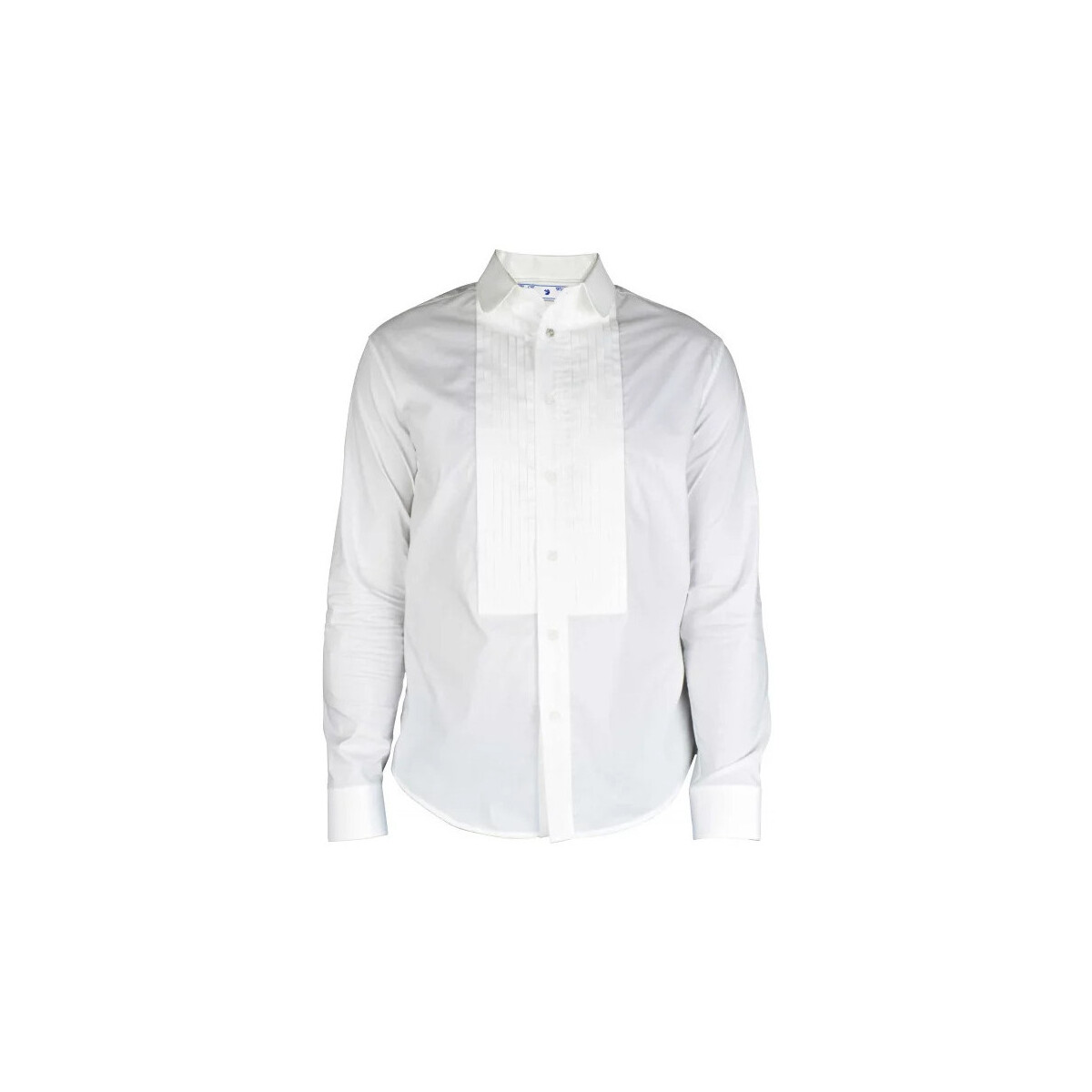 Textiel Heren Overhemden lange mouwen Off-White  Wit