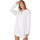 Textiel Dames Pyjama's / nachthemden Admas Nachthemd met lange mouwen Night Soft Wit
