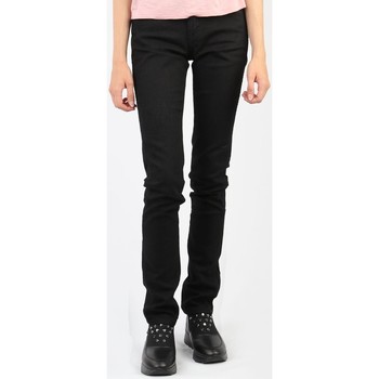 Textiel Dames Skinny Jeans Wrangler Molly Black Soul W251VB13H Zwart