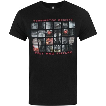 Textiel Heren T-shirts met lange mouwen Terminator  Zwart