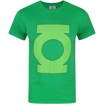 Textiel Heren T-shirts met lange mouwen Green Lantern  Groen