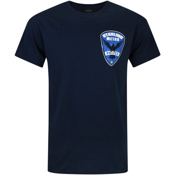 Textiel Heren T-shirts met lange mouwen Arrow  Blauw