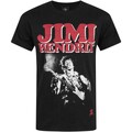 T-shirt Korte Mouw Jimi Hendrix  -
