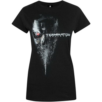 Textiel Dames T-shirts met lange mouwen Terminator  Zwart