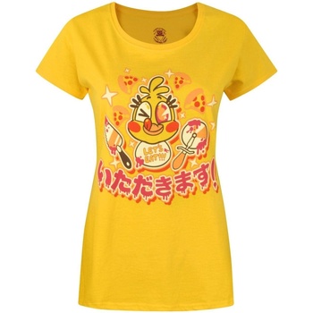 Textiel Dames T-shirts met lange mouwen Five Nights At Freddys  Multicolour