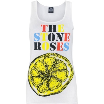 Textiel Dames Mouwloze tops The Stone Roses  Wit