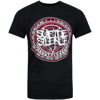 Textiel Heren T-shirts met lange mouwen Suicide Silence  Zwart