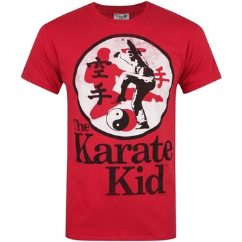 Textiel Heren T-shirts met lange mouwen The Karate Kid  Rood