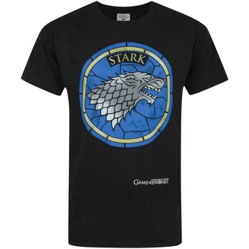 Textiel Heren T-shirts met lange mouwen Game Of Thrones  Zwart