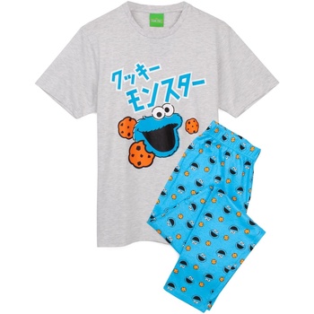 Textiel Heren Pyjama's / nachthemden Sesame Street  Blauw