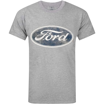 Textiel Heren T-shirts met lange mouwen Ford  Grijs
