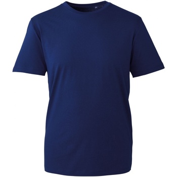 Textiel Heren T-shirts korte mouwen Anthem AM010 Blauw