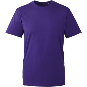 Textiel Heren T-shirts korte mouwen Anthem AM010 Violet