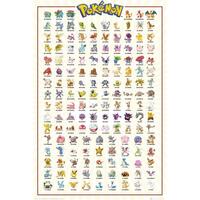 Wonen Posters Pokemon TA4009 Multicolour