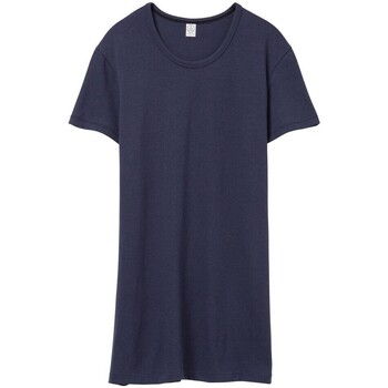 Textiel Dames T-shirts met lange mouwen Alternative Apparel AT006 Blauw