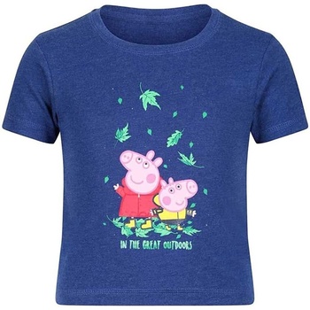 Textiel Kinderen T-shirts korte mouwen Regatta  Blauw