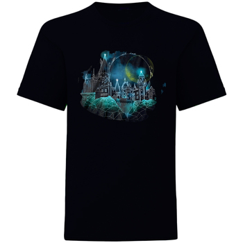 Textiel T-shirts korte mouwen Harry Potter  Zwart