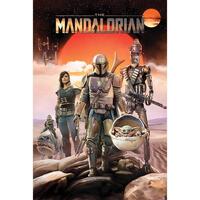 Wonen Posters Star Wars: The Mandalorian TA6889 Multicolour