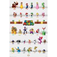 Wonen Posters Super Mario TA4261 Multicolour