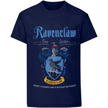 Textiel T-shirts met lange mouwen Harry Potter  Blauw