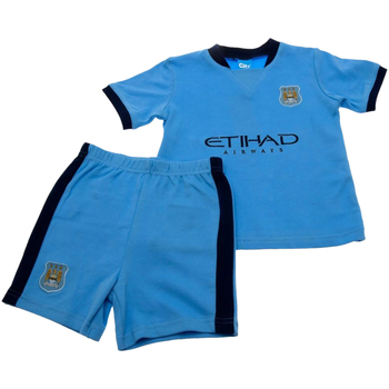 Textiel Kinderen T-shirts & Polo’s Manchester City Fc  Blauw
