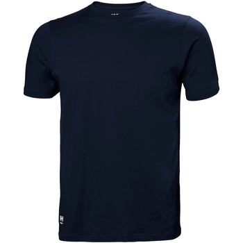 Textiel Heren T-shirts korte mouwen Helly Hansen 79161 Blauw