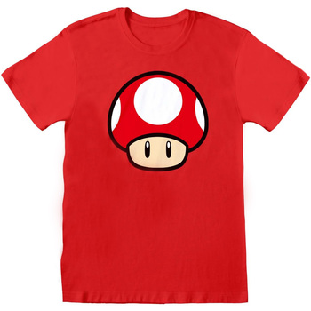 Textiel T-shirts met lange mouwen Super Mario  Rood