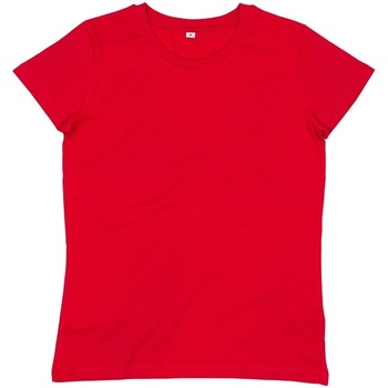 Textiel Dames T-shirts met lange mouwen Mantis M02 Rood
