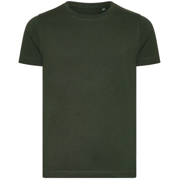 Textiel Kinderen T-shirts korte mouwen Ecologie EA001B Groen