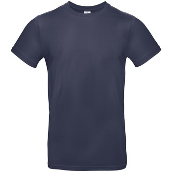 Textiel Heren T-shirts met lange mouwen B And C BA220 Blauw